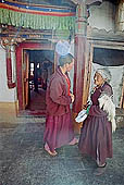 Ladakh - Mulbekh, at the small gompa